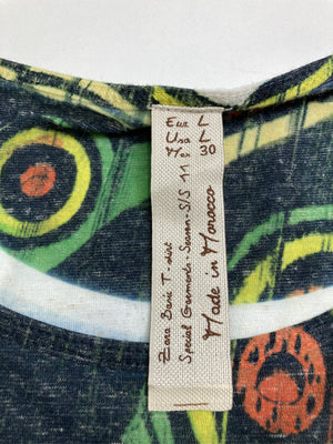 Mode in Morocco/ノースリーブ/トップス/グリーン/L