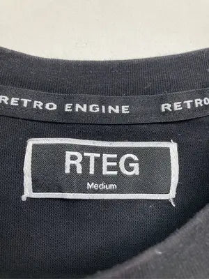 RTEG/Tシャツ/カットソー/トップス/ブラック/M