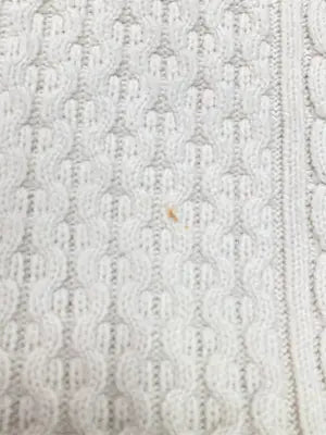 BACK NUMBER/バックナンバー/ニット/セーター/トップス/ホワイト/LARGE