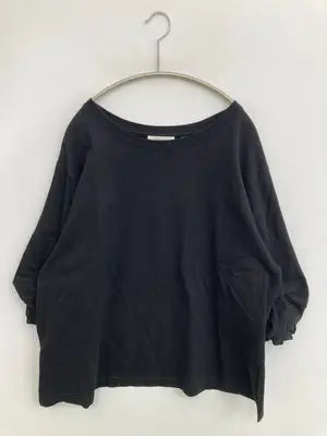 niko and .../ニコアンド/Tシャツ/カットソー/トップス/ブラック/4