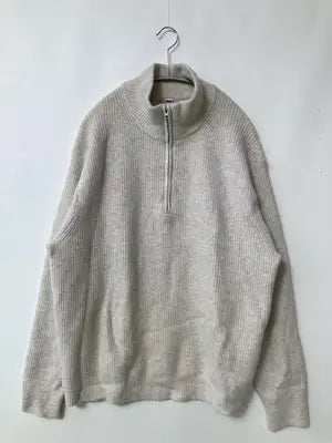 UNIQLO/ユニクロ/ニット/セーター/トップス/グレー/L