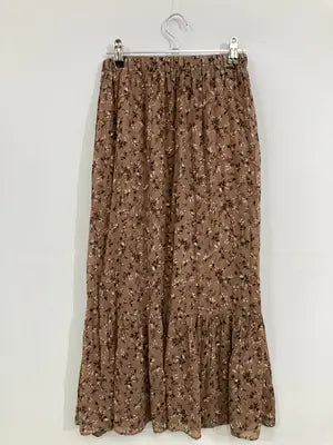 UNE MANSION/ウメマンション/ロングスカート/スカート/ブラウン/F