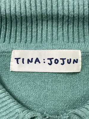 TINA:JOJUN/ティーナジョジュン/ニット/セーター/トップス/グリーン/M