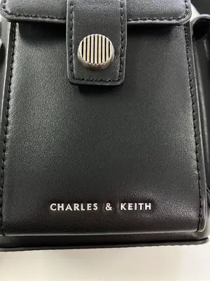 CHARLES & KEITH/チャールズアンドキース/ショルダーバッグ/バッグ/ブラック