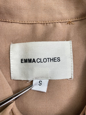 EMMA CLOTHES/エマクローズ/シャツ/ブラウス/トップス/ブラウン/S