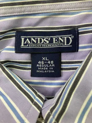 LANDS' END/ランズエンド/シャツ/ブラウス/トップス/スカイブルー/XL