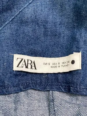 ZARA/ザラ/ワンピース/ワンピース/ドレス/ネイビー/S