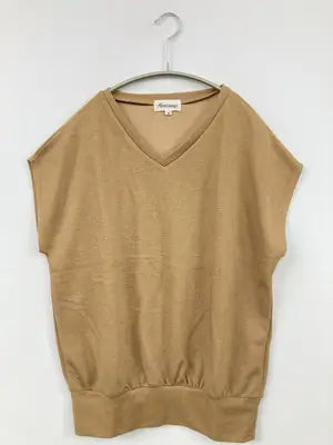 Alma Design/アルマデザイン/ベスト/トップス/ブラウン/M