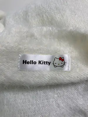 Hello Kitty/ニット/セーター/トップス/ホワイト/3L