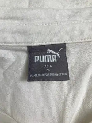 PUMA/プーマ/ポロシャツ/トップス/ホワイト/ASIA XL
