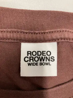 RODEO CROWNS/ロデオクラウンズ/Tシャツ/カットソー/トップス/ブラウン/FREE