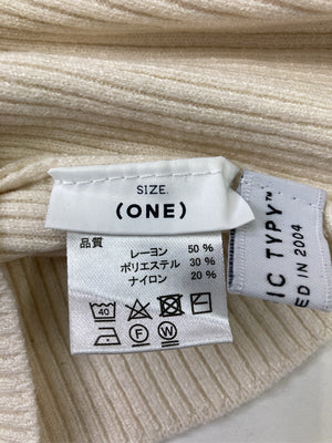 CIAOPANIC TYPY/チャオパニックティピー/ニット/セーター/トップス/アイボリー/ONE
