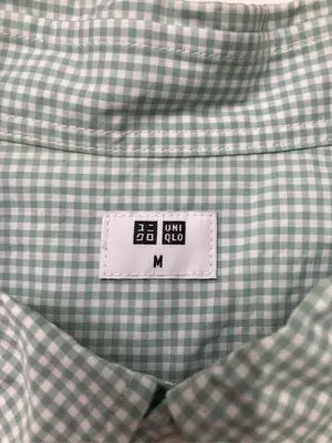 UNIQLO/ユニクロ/シャツ/ブラウス/トップス/ライトグリーン/M