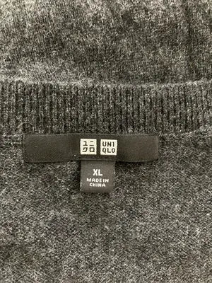 UNIQLO/ユニクロ/ニット/セーター/トップス/グレー/XL