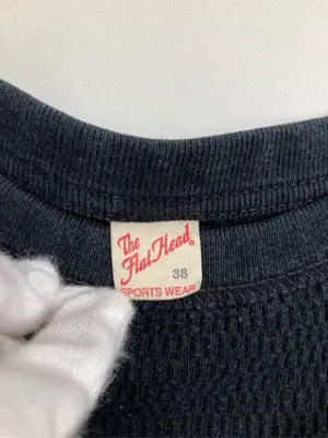 The Flat Head/フラットヘッド/Tシャツ/カットソー/トップス/ブラック/38