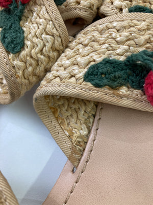 ZARA/ザラ/サンダル/シューズ/ベージュ/38