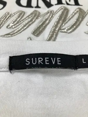SUREVE/シュリーブ/Tシャツ/カットソー/トップス/ホワイト/L