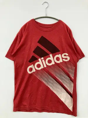adidas/アディダス/Tシャツ/カットソー/トップス/レッド/S