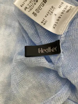 Heather/ヘザー/Tシャツ/カットソー/トップス/スカイブルー/F