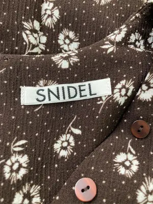 SNIDEL/スナイデル/ワンピース/ワンピース/ドレス/ブラウン/1