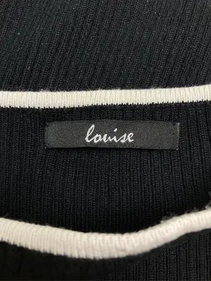 louise/ニット/セーター/トップス/ブラック/M  バスト79～87  身長154～162