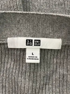 UNIQLO/ユニクロ/カーディガン/ボレロ/トップス/グレー/L