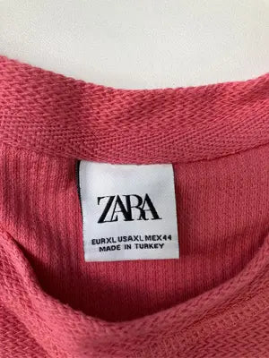 ZARA/ザラ/Tシャツ/カットソー/トップス/レッド/XL