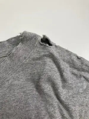 Tシャツ/カットソー/トップス/グレー/XXS