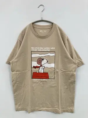 UNIQLO UT/ユニクロユーティー/Tシャツ/カットソー/トップス/ベージュ/L