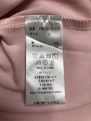 PHILLY/フィリー/Tシャツ/カットソー/トップス/ピンク/F