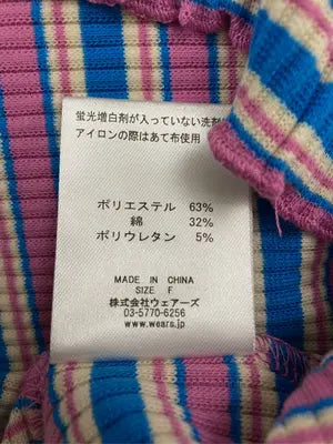 Ray Cassin/レイカズン/Tシャツ/カットソー/トップス/ブルー/F