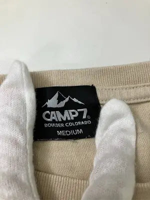CAMP7/キャンプセブン/Tシャツ/カットソー/トップス/ベージュ/M