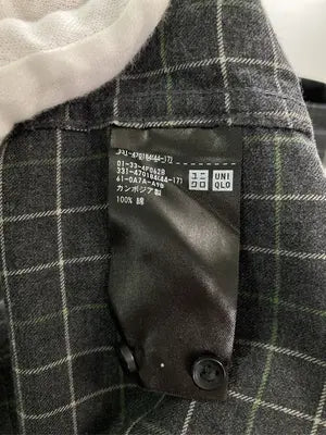 UNIQLO/ユニクロ/シャツ/ブラウス/トップス/グレー/M