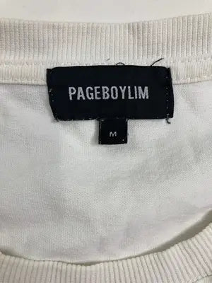 PAGEBOYLIM/ページボーイリム/Tシャツ/カットソー/トップス/ホワイト/M