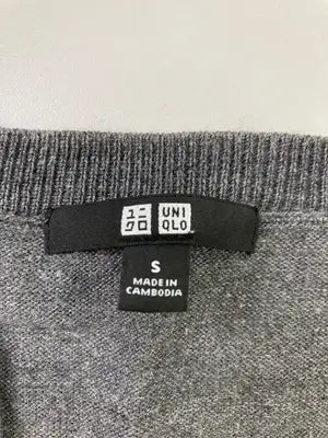UNIQLO/ユニクロ/ワンピース/ワンピース/ドレス/グレー/S