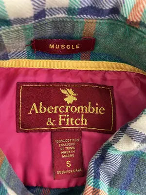 Abercrombie&Fitch/アバクロンビーアンドフィッチ/シャツ/ブラウス/トップス/グリーン/S