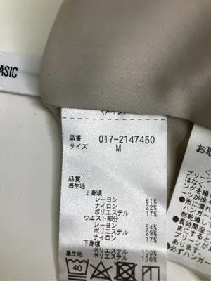 NATURAL BEAUTY BASIC/ナチュラルビューティーベーシック/ワンピース/ワンピース/ドレス/ベージュ/M