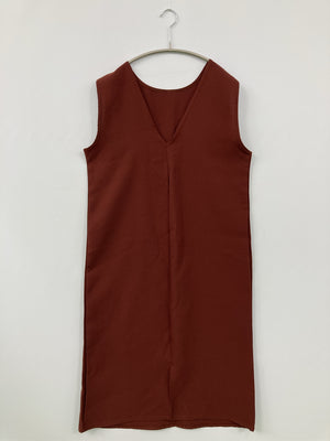 タンクトップ/トップス/ブラウン