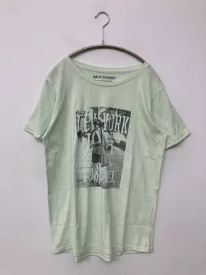 BACK NUMBER/バックナンバー/Tシャツ/カットソー/トップス/ライトグリーン/L