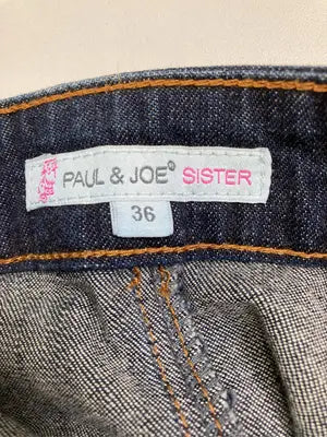 PAUL&JOE/ポールアンドジョー/デニムスカート/スカート/ネイビー/36