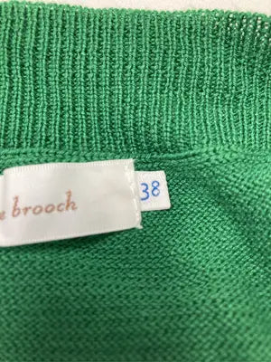 Couture brooch/クチュールブローチ/カーディガン/ボレロ/トップス/グリーン/38