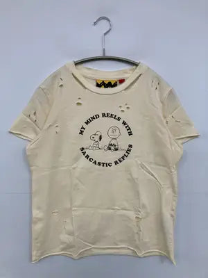 LAZY OAF x PEANUTS/Tシャツ/カットソー/トップス/ホワイト/10