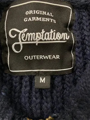 TEMPTATION/テンプテーション/ニット/セーター/トップス/ブルー/M