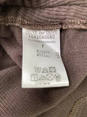 OLIVE des OLIVE/オリーブデオリーブ/Tシャツ/カットソー/トップス/ブラウン/F