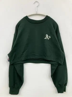 GENUINE MERCHANDISE/ジェニュインマーチャンダイズ/スウェット/トップス/グリーン/F