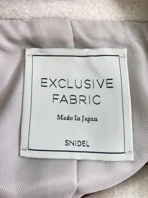 SNIDEL/スナイデル/チェスターコート/ジャケット/アウター/アイボリー/0