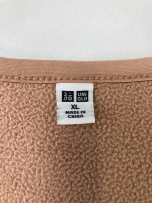 UNIQLO/ユニクロ/ムートンコート/ジャケット/アウター/ベージュ/XL