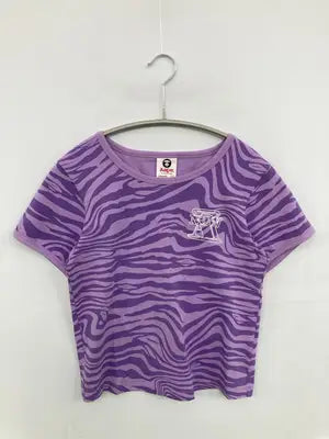 Aape/エイプ/Tシャツ/カットソー/トップス/パープル/S