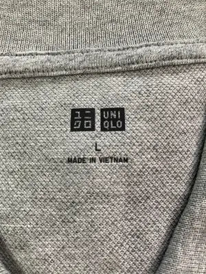 UNIQLO/ユニクロ/ポロシャツ/トップス/グレー/L