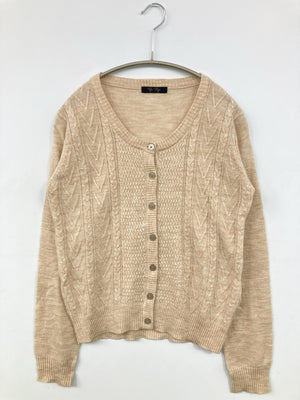 Tip Top/ティップトップ/カーディガン/ボレロ/トップス/ベージュ/F